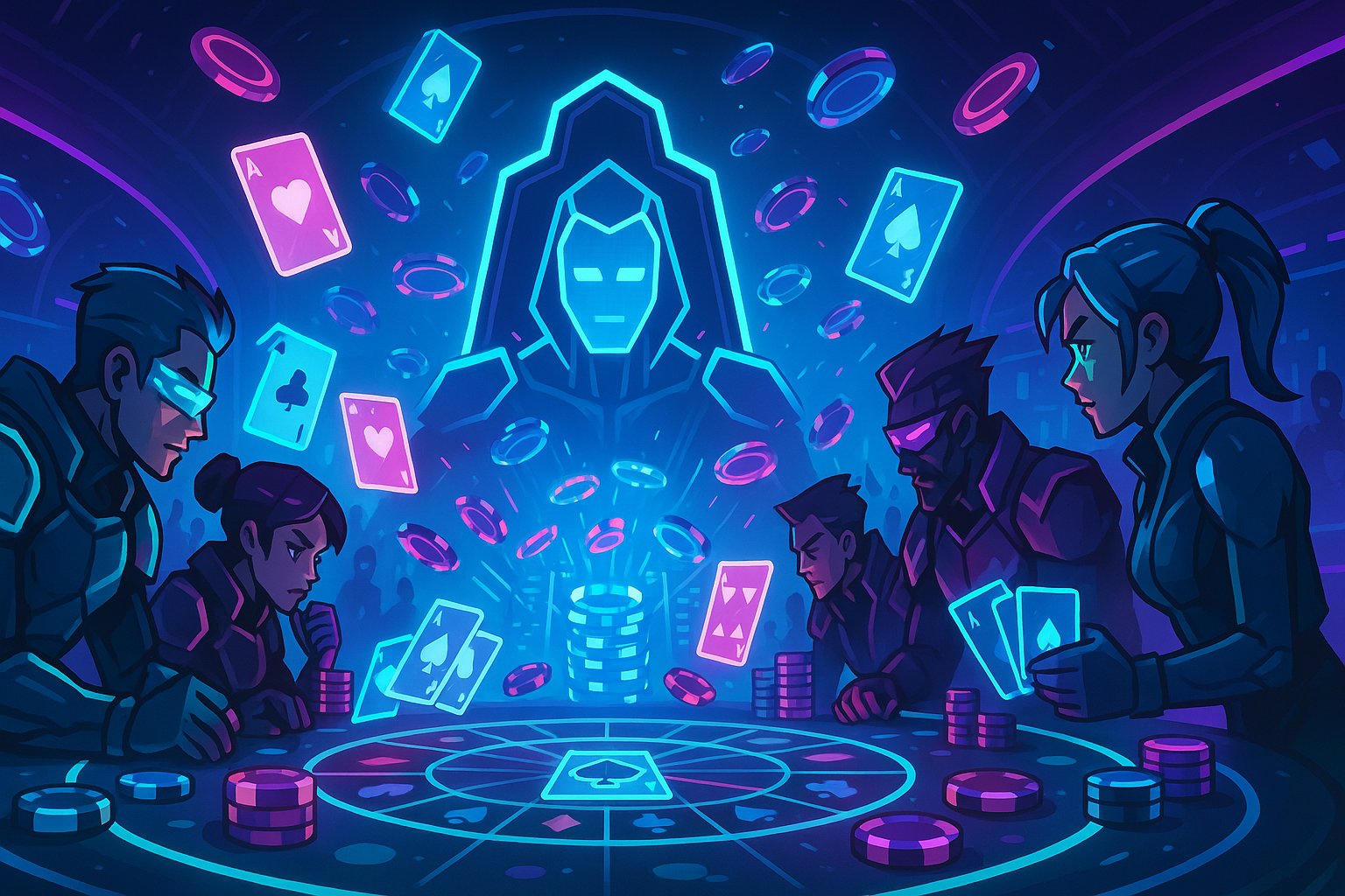 Antarmuka permainan Galactic Gems di pakarwin menampilkan gulungan slot dan tombol kontrol